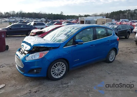 2013 Ford C-Max Hybrid Sel z USA, uszkodzony, nr VIN 1FADP5BU7DL514433
